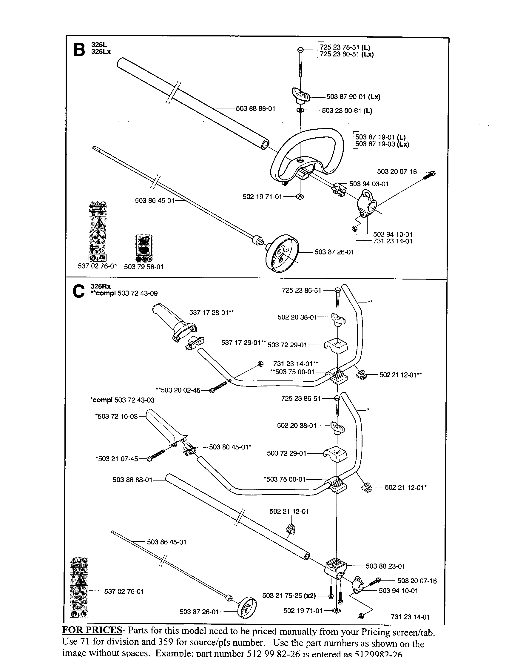 SHAFT, HANDLE ASSY