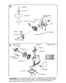 Air filter, carb, starter assy