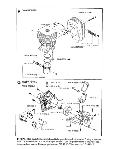 Cylinder, muffler, housing