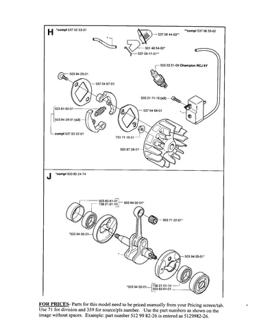 Clutch & ign, crankshaft