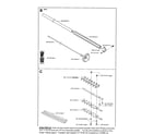 Husqvarna HA110 shaft assy, cutter bar diagram