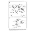 Husqvarna 326HDA55 control handle, housing cvr diagram