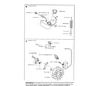 Husqvarna HA850 fuel sys, clutch, ignition sys diagram