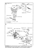 Muffler,cylinder,housing,clutch drum