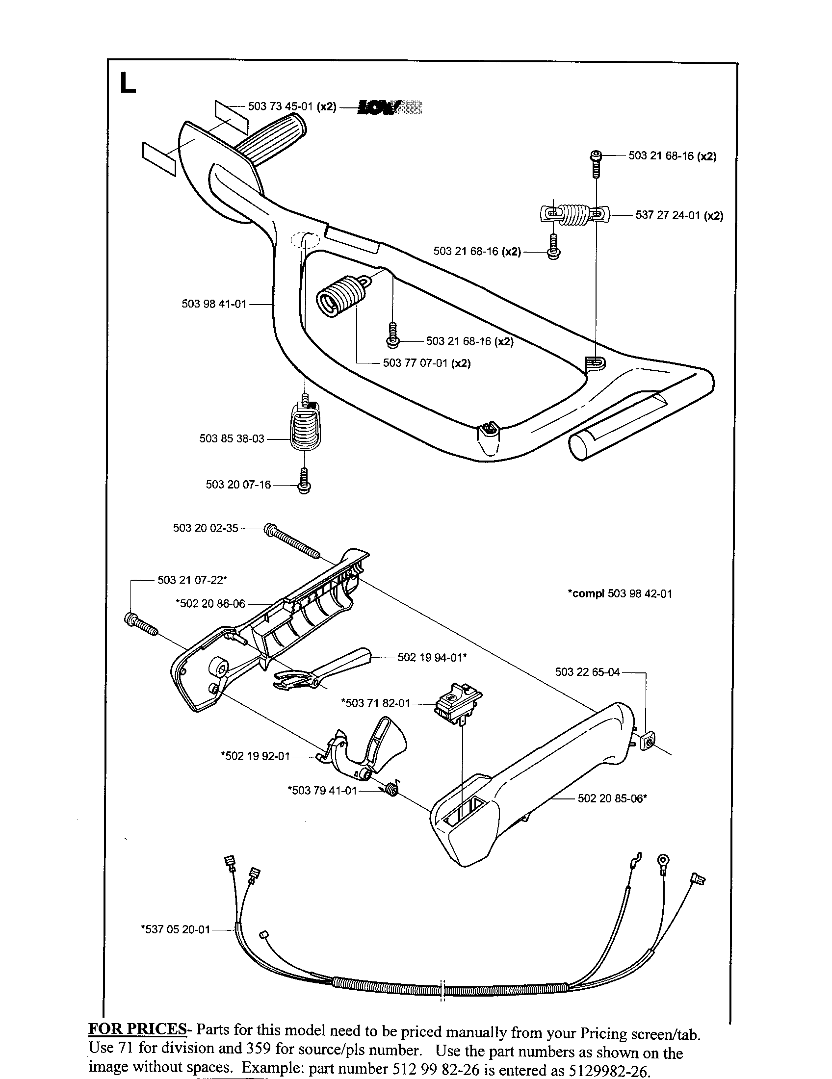 Control handle
