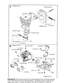 Muffler, cylinder, clutch, housing