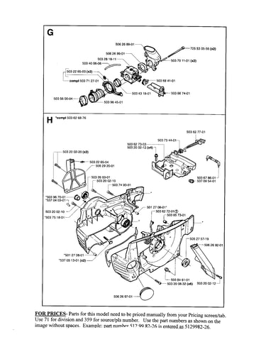 Carb, housing