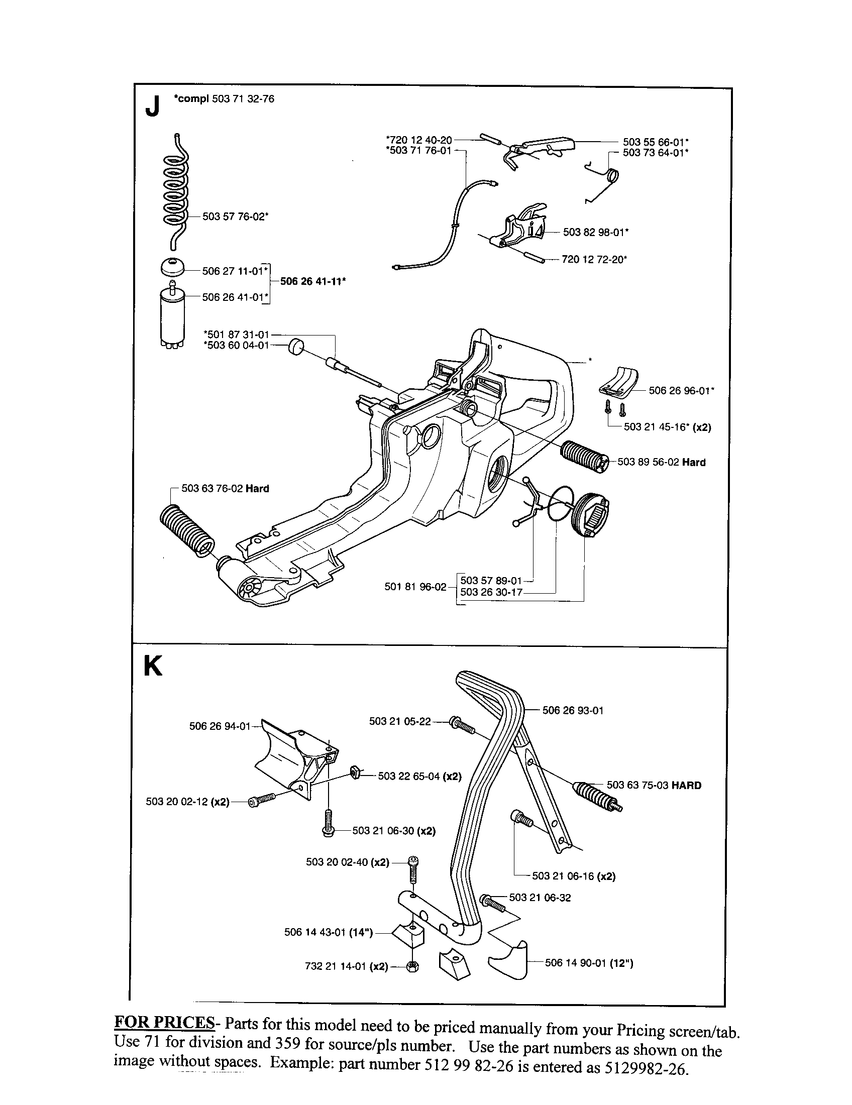 Fuel, handle, handle assy.