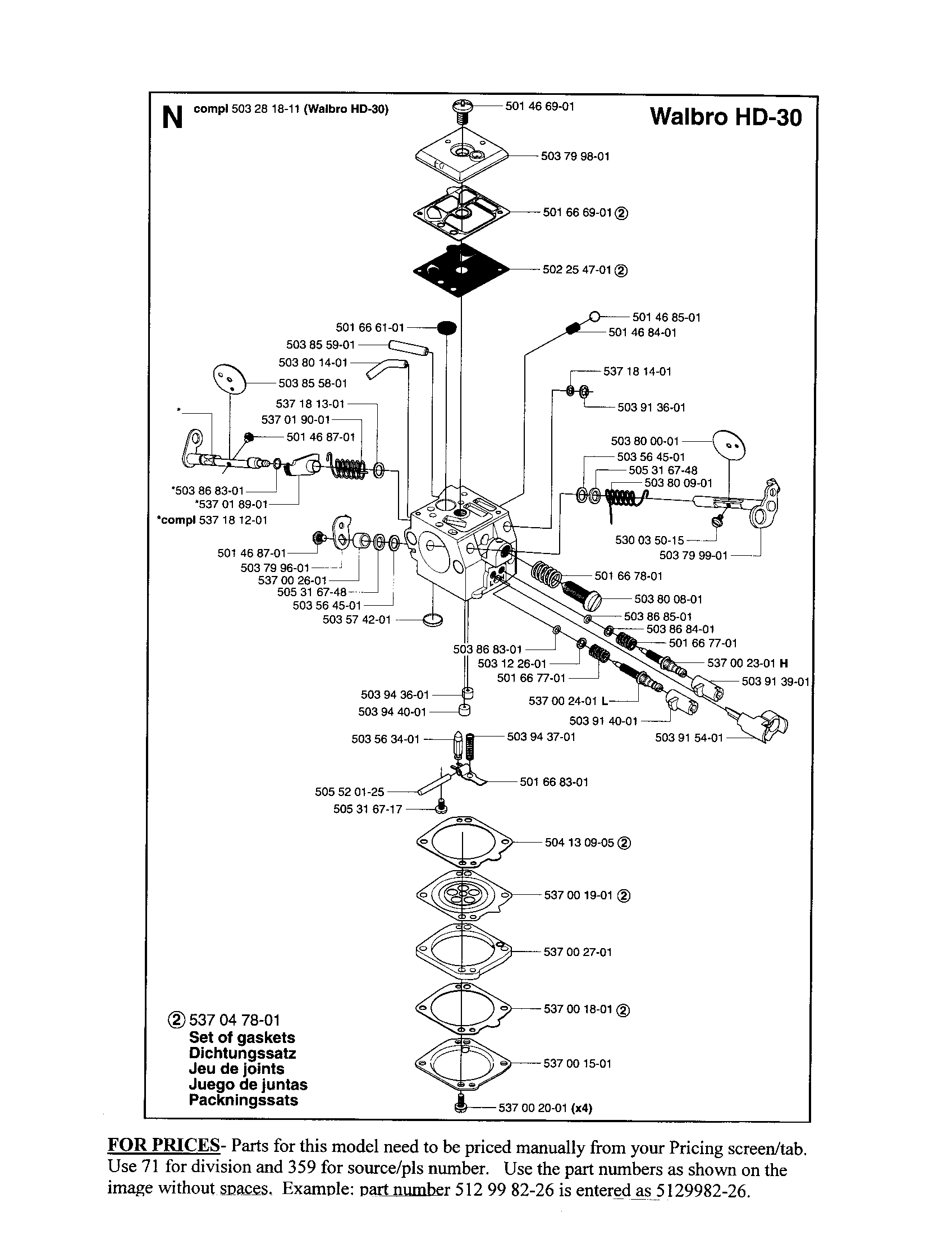 CARB BREAKDOWN