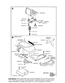 Seat, body parts