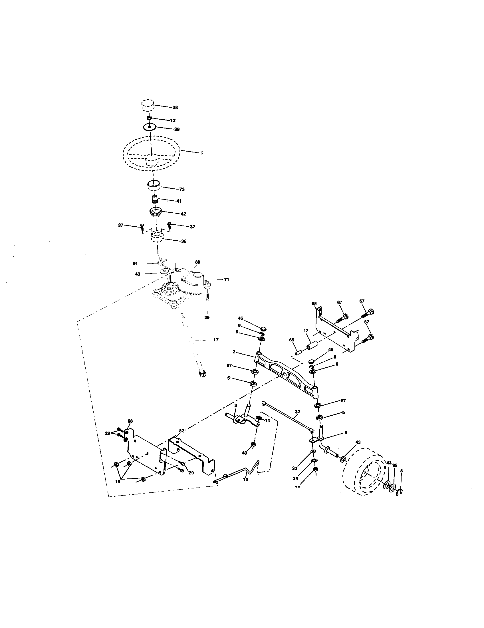 Steering assembly