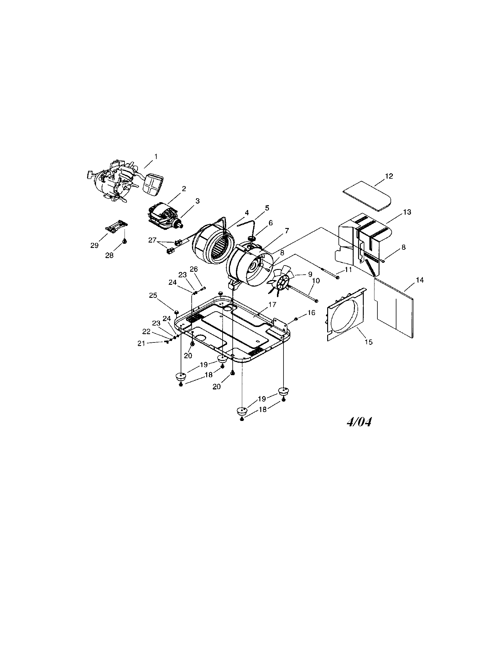 ENGINE/ROTOR/BASE