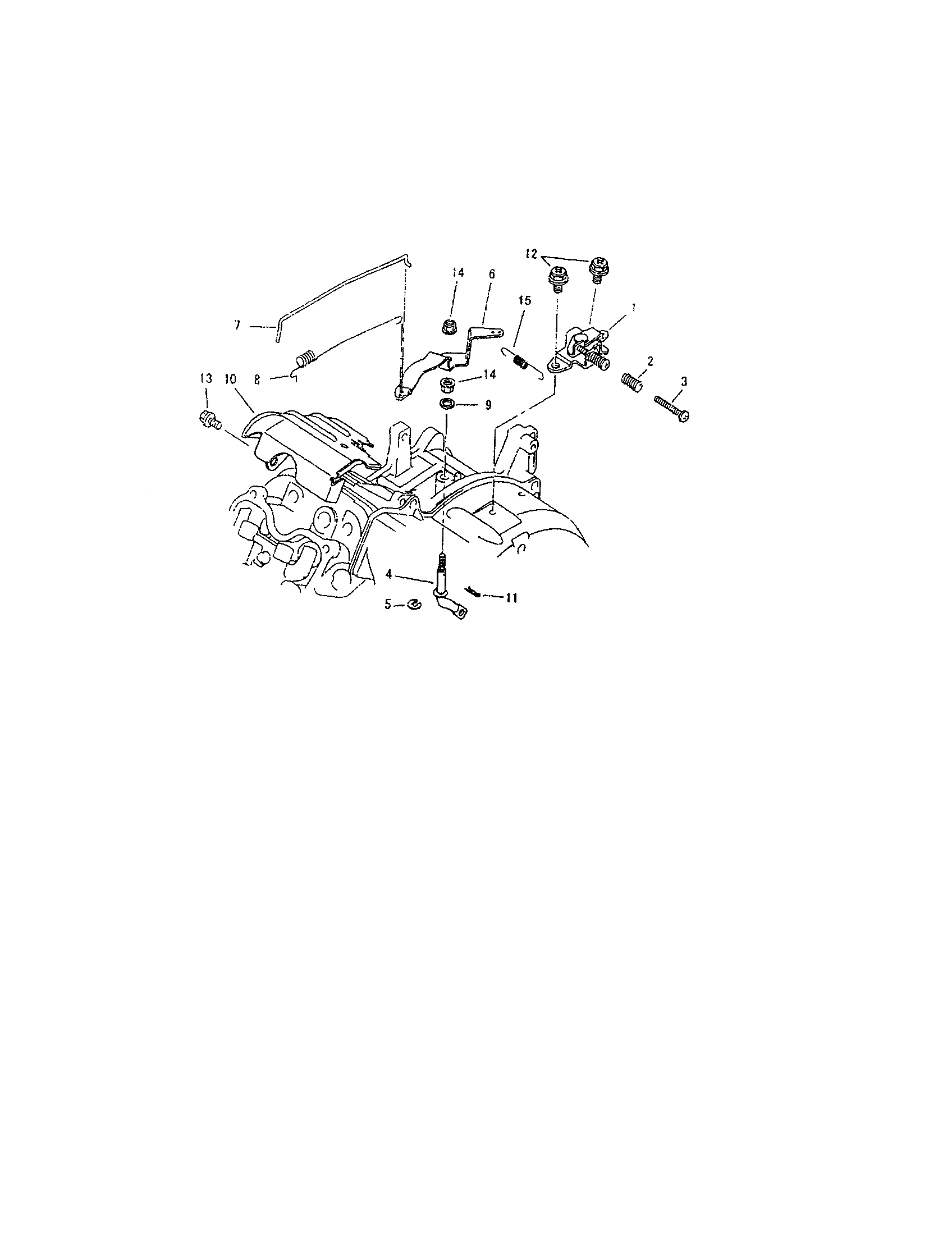 SPEED CONTROL BRACKET