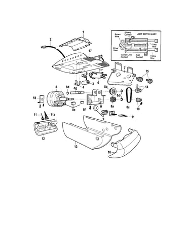 Motor unit assembly