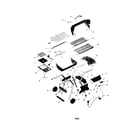 Char-Broil 463941404 grille assembly diagram
