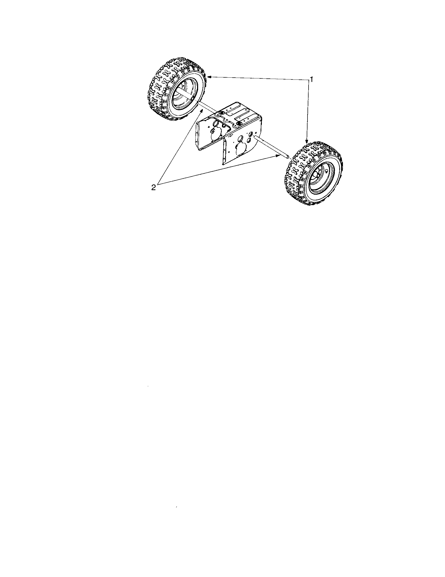 WHEEL AND AXLE ASSEMBLY