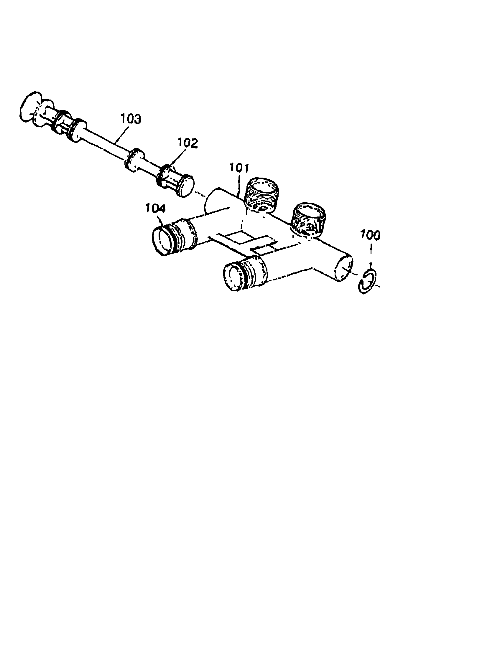 Bypass installation valve