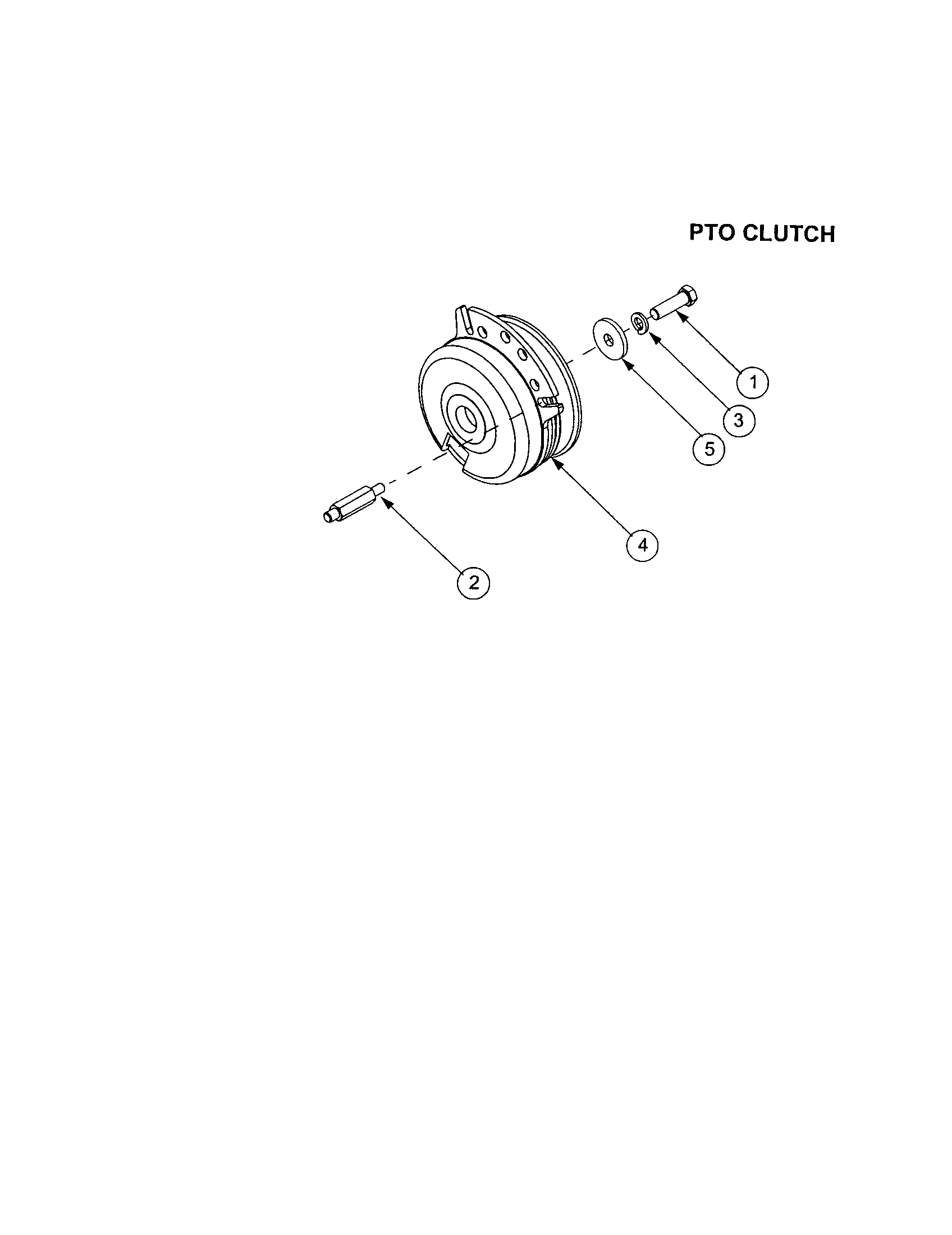 Pto clutch