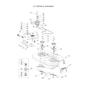 Cub Cadet 13A-254G712 42" spindle assembly diagram