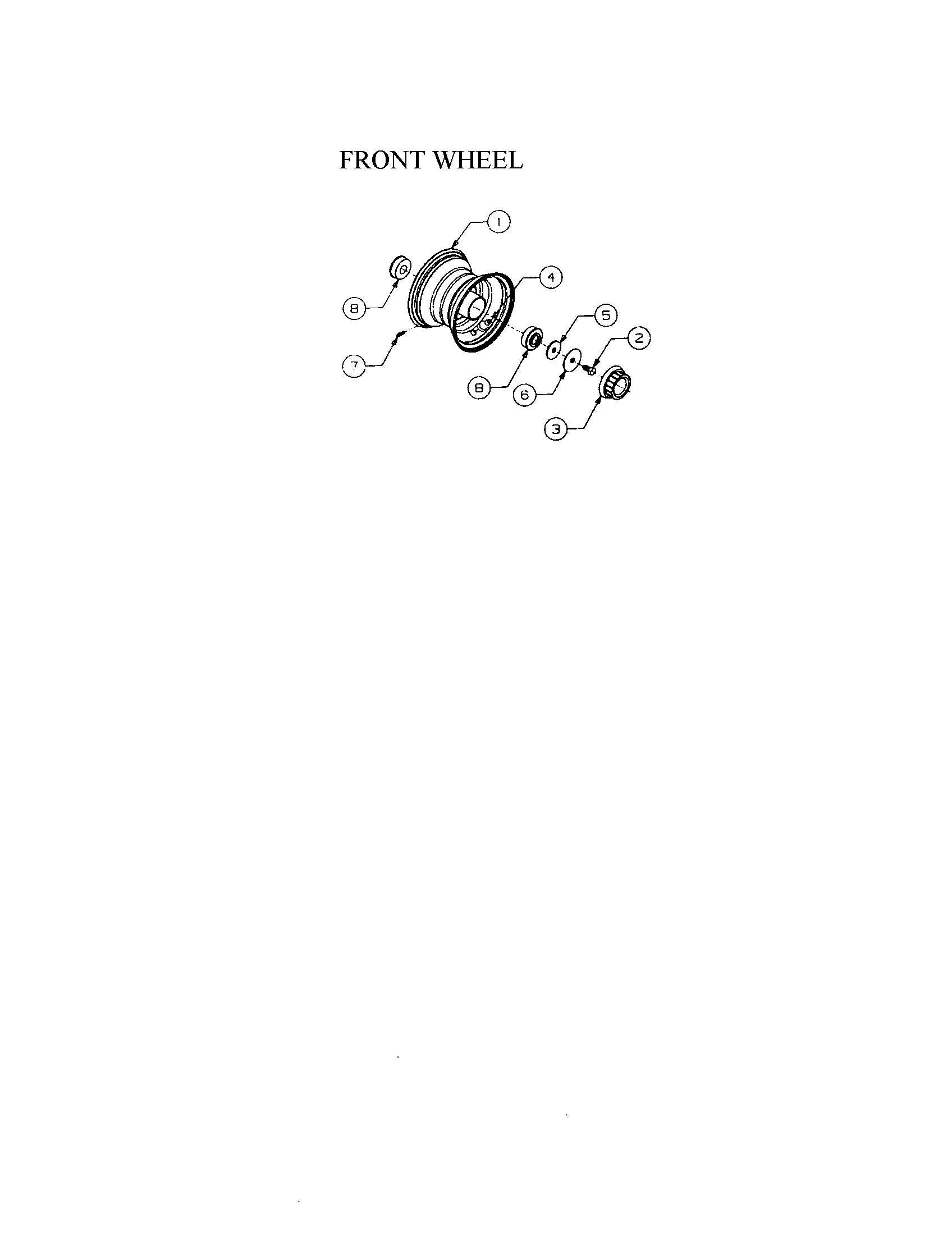Front wheel