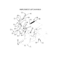 Implement lift handle