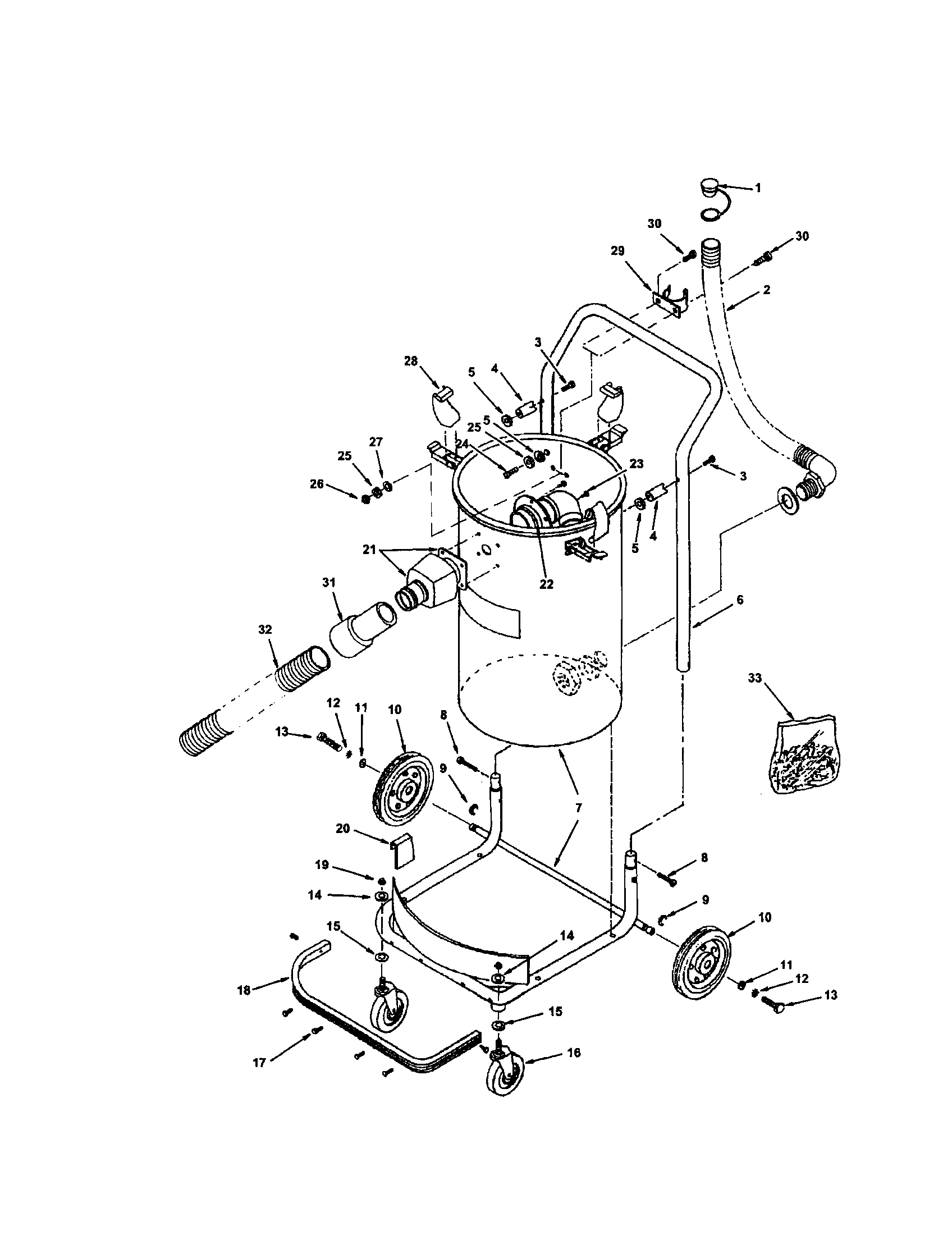 DRUM AND CHASSIS