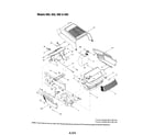 Bolens 660 THRU 688 grille assembly - 660,665,680,685 diagram