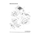 MTD 13AM662F163 grille assembly - 662,663,682,683 diagram