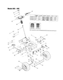 Axle and steering assembly