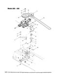 Single-speed transmission/belt