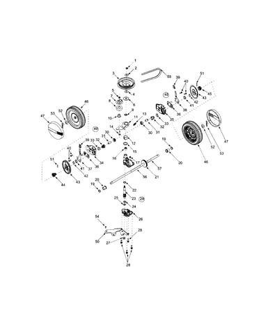 Wheels/tires/pulley