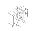 Kenmore 10669907990 refrigerator door diagram