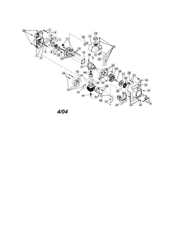 Cylinder/short block/carburetor