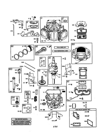 Cylinder/crankshaft