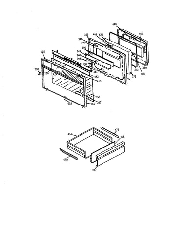 Oven door / drawer
