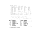 Craftsman 48624535 hardware package contents diagram