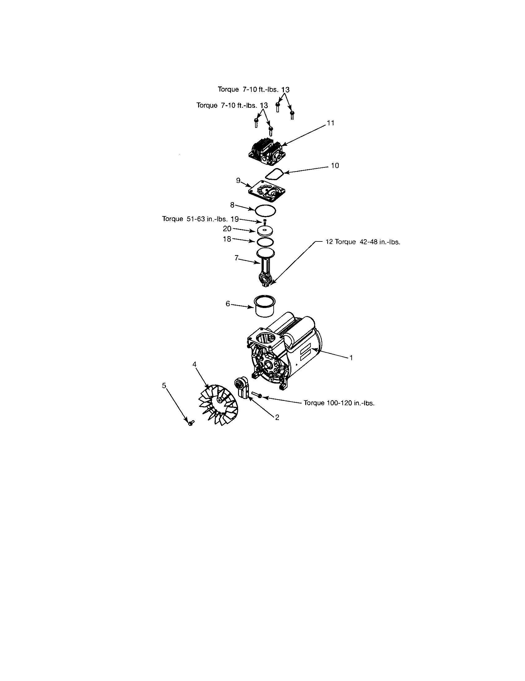 MOTOR/FAN/HEAD