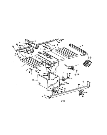 Base/extension/motor