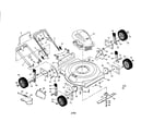 Craftsman 917387471 rotary mower diagram
