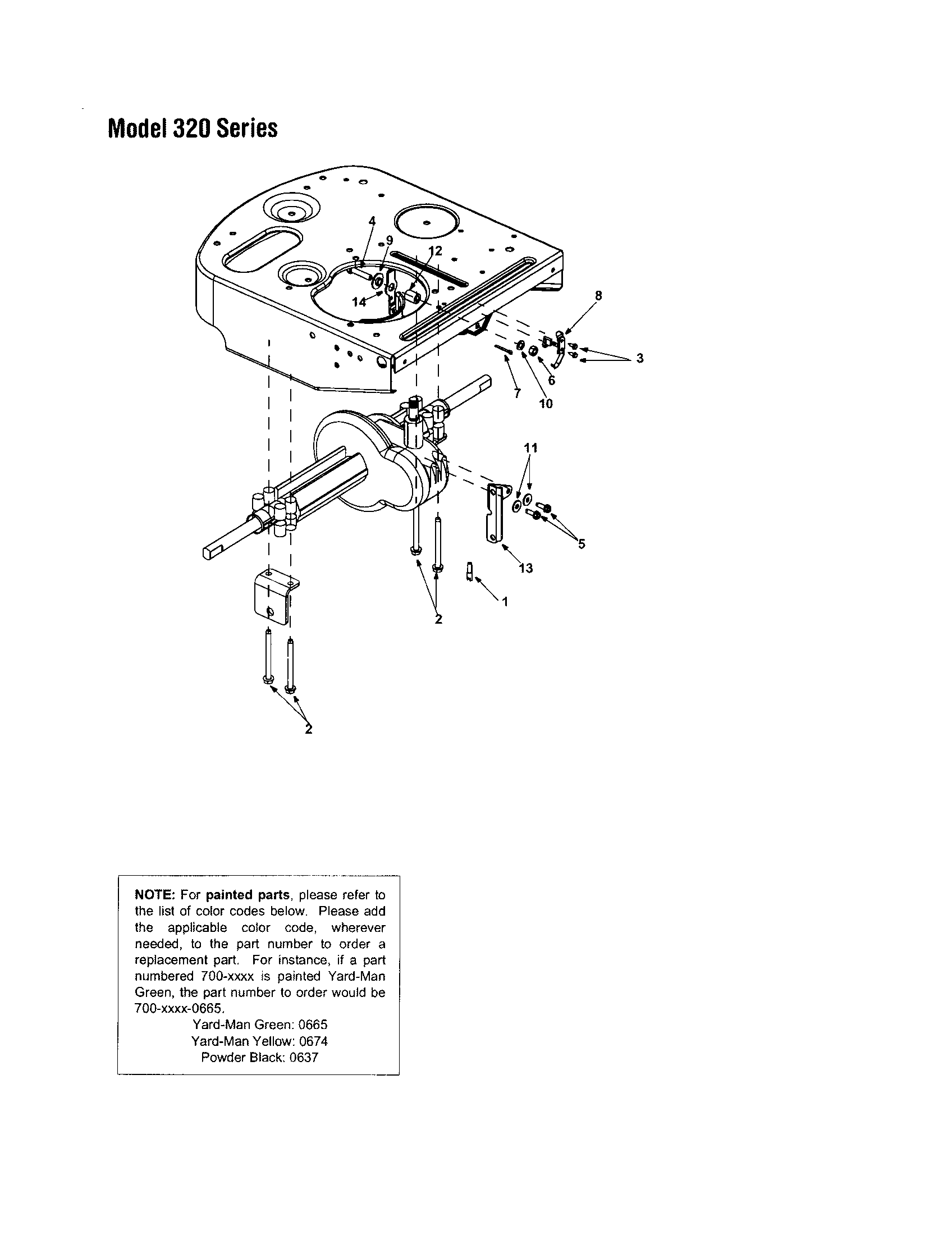 TRANSAXLE BRACKET AND HARNESS