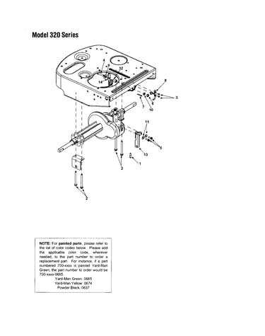 Transaxle bracket and harness