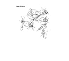 MTD 13B-325-401 idler bracket/grease/frame diagram