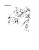 Idler bracket/grease/frame