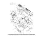 MTD 13AI608H062 hood/grille - 607 and 608 diagram
