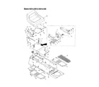 MTD 820 THRU 828 seat assembly diagram