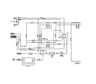 MTD 840 THRU 848 electrical schematic diagram
