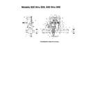 MTD 840 THRU 849 transmission complete - 618-0301a diagram