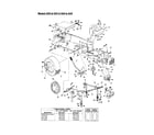 MTD 14AS825H062 front deck lift assembly diagram