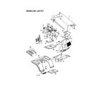 MTD 13AI675H062 hood/grille - 661 and 671 diagram