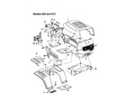 MTD 13AI675H062 hood/grille - 663 and 673 diagram